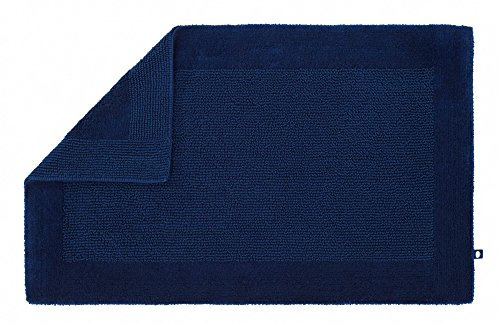 RHOMTUFT Prestige Badvorleger, 100% Baumwolle, 84 Kobalt, 60 x 60 cm, WC-Vorleger ohne Passform
