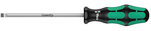 Wera 05110008001 Kraftform Plus 335 Slotted Screwdriver, 5.5mm Head, 8 Blade Length