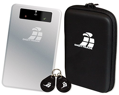 Digittrade RS256 1TB RFID Security externe Festplatte (6,4 cm (2,5 Zoll), 5400rpm, USB 3.0, 256-Bit AES Verschlüsselung, Anti-Schock)