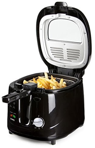 Domo DO-461FR Friteuse Noir 2,5 L en Plastique