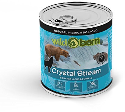 Wildborn Crystal Stream mit Lachs & Forelle 6 X 800 g