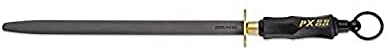 Giesser Since 1776 - Made in Germany - Sharpening Steel, Oval, Sharpening Rod, 31 cm, Extremely Hard, Tungsten Carbide Coating, Knife Sharpener, px 88 31