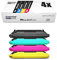 Eurotone 4er Set Premium Lasertoner kompatibel für Samsung CLP 320 325 / CLX 3180 3185 CLT K4072S C4072S Y4072S M4072S, Premium Alternative Schwarz Cyan Magenta Yellow