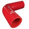 Tuyau coudé en silicone rouge de 57 mm de diamètre intérieur à 90 degrés