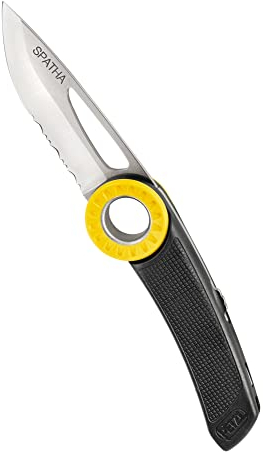 Petzl, Coltello da cintura Spatha, Blu (Blau), Taglia unica