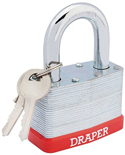Draper Redline 68807 65 mm Laminated Steel Padlock