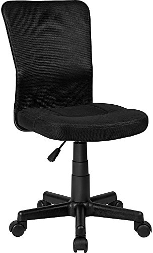 tectake® ergonomischer Bürostuhl, Schreibtischstuhl mit Rollen, Drehstuhl, Gaming Stuhl, Office Chair, Drehsessel, Möbel für Arbeitszimmer, und Jugenzimmer, PC, Computertisch - schwarz