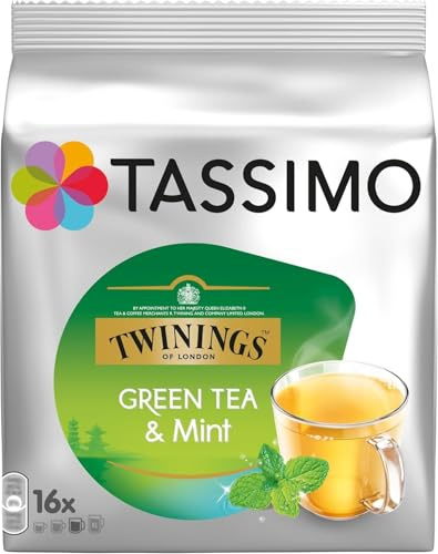 Tassimo Twinings Green Tea & Mint, 32 T-Discs