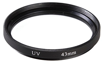 FOTGA 43mm Haze UV-Filter Objektiv-Schutz Fuer Camcorder DSLR Kamera
