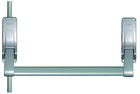 BRITON 376E/SE VERTICAL PANIC FIRE DOOR BOLT BAR ESCAPE SILVER