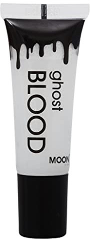 Moon Terror UV Ghost Sang avec applicateur | Maquillage SFX de scène de vampire zombie d'Halloween | Maquillage à effets spéciaux, Ghost Blood, 10 ml (paquet de 1)