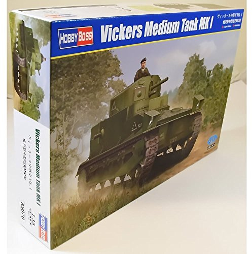 Hobbyboss 83878 1:35 Scale Vickers Medium Tank MK I Plastic Model Kit