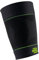 BAUERFEIND, 1 Paar Sport Kompressions-Oberschenkelbandage, Unisex, Rechts und Links tragbar, Für Ball- und Ausdauersportarten, Stärkung der Muskulatur, Gr. M lang, Schwarz, 29345721700032