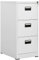 vidaXL Aktenschrank Hellgrau 46x62x102,5cm Stahl Büroschrank Stahlschrank