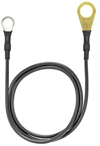VOSS.farming Erdanschlußkabel, 50cm, mit Öse/Öse für den Weidezaun