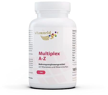vitaworld Multivitamin A-Z, Mit 24 Wirkstoffen, 100 Tabletten