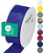 Halbach Seidenbänder Premium Geschenkband mit Drahtkante | Breite 40mm Länge 25m | Öko-Tex 100 zertifiziertes Schleifenband | Taftband Made in Germany, Farbe: blau