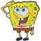 alles-meine.de GmbH 3-D Wandtattoo/Wandbild/Türschild - XL Spongebob Schwammkopf aus Moosgummi - Robert Fisch Wandsticker Wanddeko für Kinderzimmer Kind Kinder Deko Bilder