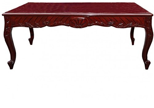 Casa Padrino Barock Couchtisch Mahagony 120 x 80 cm - Barock Wohnzimmer Tisch Barock Couchtisch Mahagony 120 x 80 cm - Barock Wohnzimmer Tisch