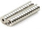 10 Neodym Super Magnete 8x3 mm mit Bohrung - gelochte Magnete