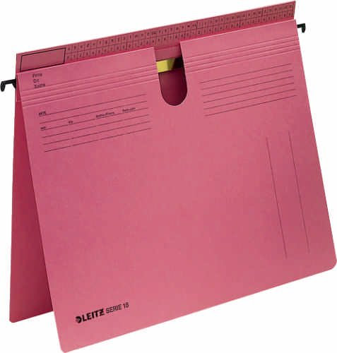 LEITZ SERIE 18 Hängehefter, Manilakarton 250 g/qm, gelb VE=1