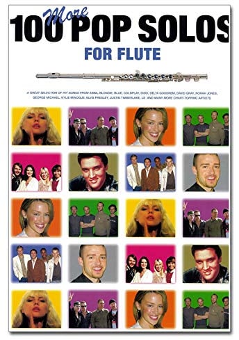100 More Pop Solos for Flute - Flöte Noten [Musiknoten] 100 Popsongs speziell arrangiert von Jack Long für Flöte mit den kompletten Akkordsymbolen