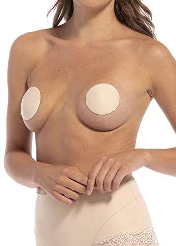 MAGIC BODYFASHION Women's Hide Your Nipples Breast Petals, Latte, One Size