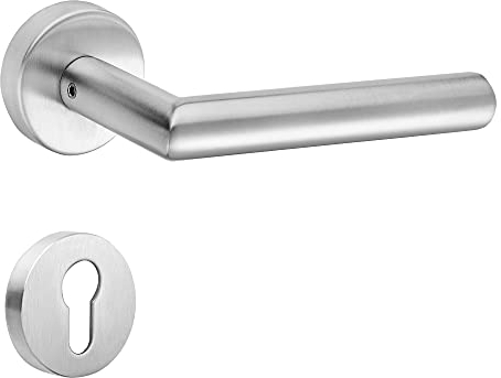 Ck-türbeschläge Hochwertiger Rosettenbeschlag aus Edelstahl, New Orleans