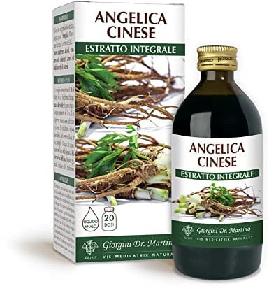 Dr Giorgini Integratore Alimentare, Angelica Cinese Estratto Integrale Liquido Analcoolico - 200 ml