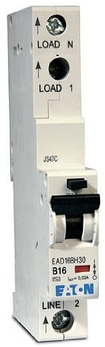 Eaton MEM3 EMBH106R30 MEMSHIELD 3 RCBO 6A 30mA 10kA Type B SP.