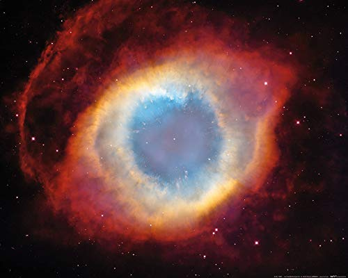 1art1 Der Weltraum Poster Der Helixnebel, Das Auge Gottes Kunstdruck Bild 50x40 cm