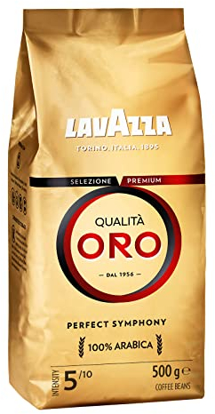 Lavazza Café Grain Qualita Oro 500 g - Lot de 4