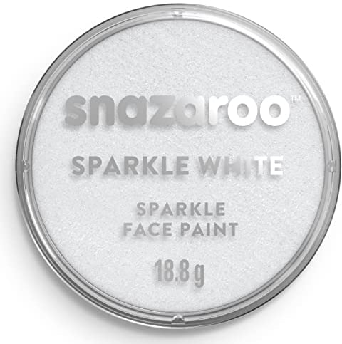 SNAZAROO PINTURA FACIAL Y CORPORAL 18ML BLANCO NACARADO