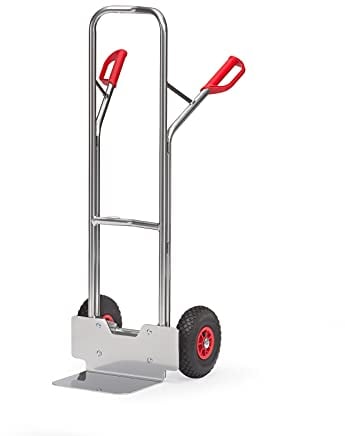 Fetra Alukarre, Traglast 200 kg mit Luftbereifung, Schaufel, 1 Stück, 1300 x 570 mm, silber/alu, A1325L