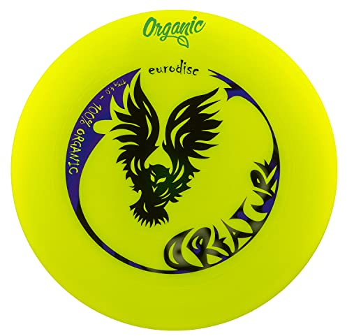 eurodisc 175g 4.1 Organic Ultimate Frisbee Creature GELB Wettkampfhärte