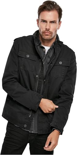 Brandit Britannia Jacket, Farbe: black, Größe: 5XL