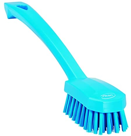 Vikan Utility Brush, 260 mm, Medium, Blue, 3088
