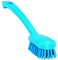 Vikan - Hygiène - Brosse à Vaisselle - Universelle - Fibres Moyennes - Bleu