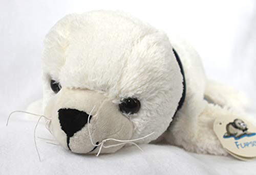SL-Geschenke Plüsch Robbe Flapsch 35 cm Grau Seehund Heuler