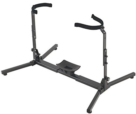 Konig & Meyer 380-440mm Adjustable Stand for King Size Tuba - Black