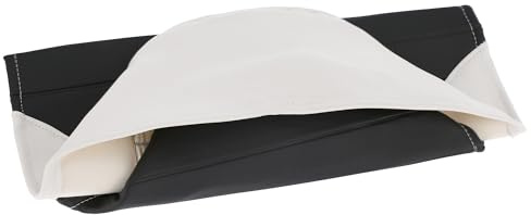 Sitzbezug strukturiert, schwarz/weiß ohne Schriftzug - für Simson S50, S51,