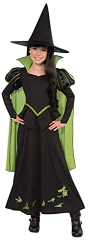 Rubies at Party City The Wizard of Oz: Wicked Witch of the West Costume for Kids, Girl's Small