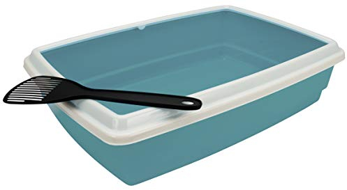 Agrobiothers 797154 Bandeja Sanitaria con Borde y Pala, 54 x 40 x 14 cm