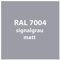 Streichlack Streich Lack Farbe 1K * Premium Qualität * 1 Liter (RAL 7004 signal-grau matt)