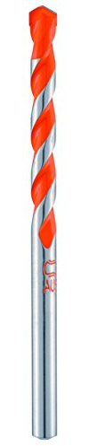 alpen Hartmetall-Hohlziegelbohrer Profi Ziegel, zylindrischer Schaft, Durchmesser 6 mm, L1 100 mm, L2 54 mm, 35200600100