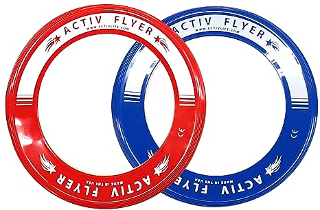 Fliegender-Ringe – Bestes Outdoor-Spielzeug für Kinder im Alter von 8–12 Jahren. Spiele für draußen für Erwachsene und Familien. Coole Rasenspiele für Kinder. Trendige Geschenke für 8-jährige Jungen