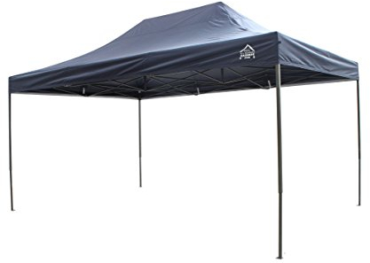 All Seasons Gazebos | 3x4.5m Pop Up Gazebo con 4 pareti laterali spesse e pacchetto accessori | Resistente, completamente impermeabile, di qualità superiore (Blue Navy)