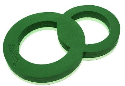 mosy Eheringe, 53 cm, Hochzeit, frische Blumen-Gestecke basteln, Tischdeko, Tischdekoration, Steckschaum, Hochzeitsdeko Tisch, Frischblumen