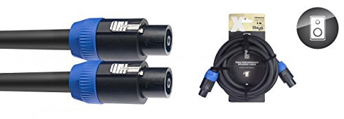 Stagg 10 m/8 x 2.5 mm 2/13GA X Series Professional Speaker Cable - Black