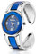 ele ELEOPTION Armband Design Quarz Uhr mit Strass Dial-Edelstahl-Band für Frauen (Dunkelblau)